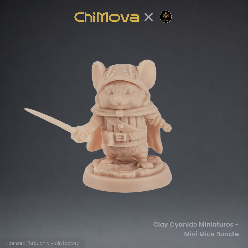 Clay Cyanide Miniatures: Mini Mice Bundle product image 2