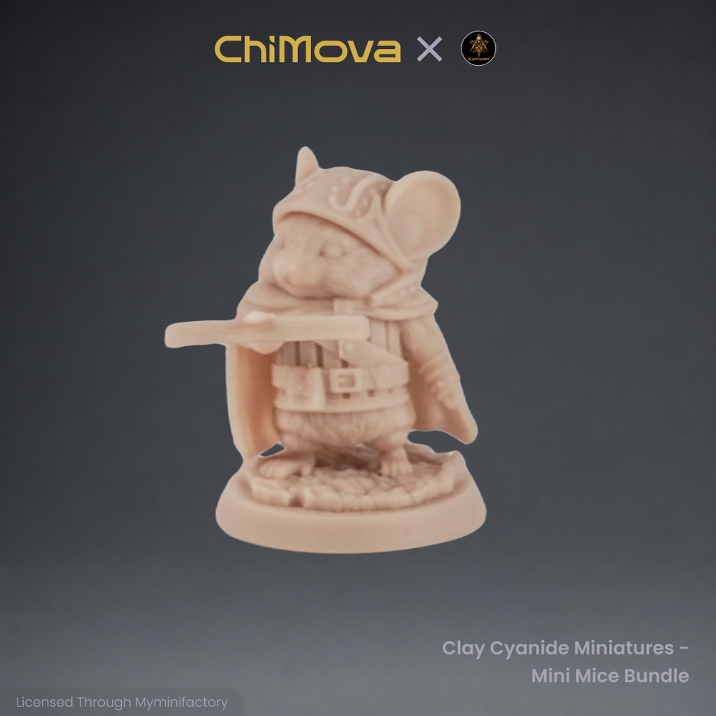Clay Cyanide Miniatures: Mini Mice Bundle product image 4
