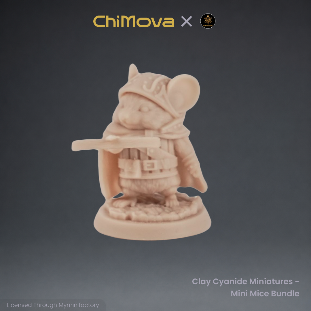 Clay Cyanide Miniatures: Mini Mice Bundle product image 4