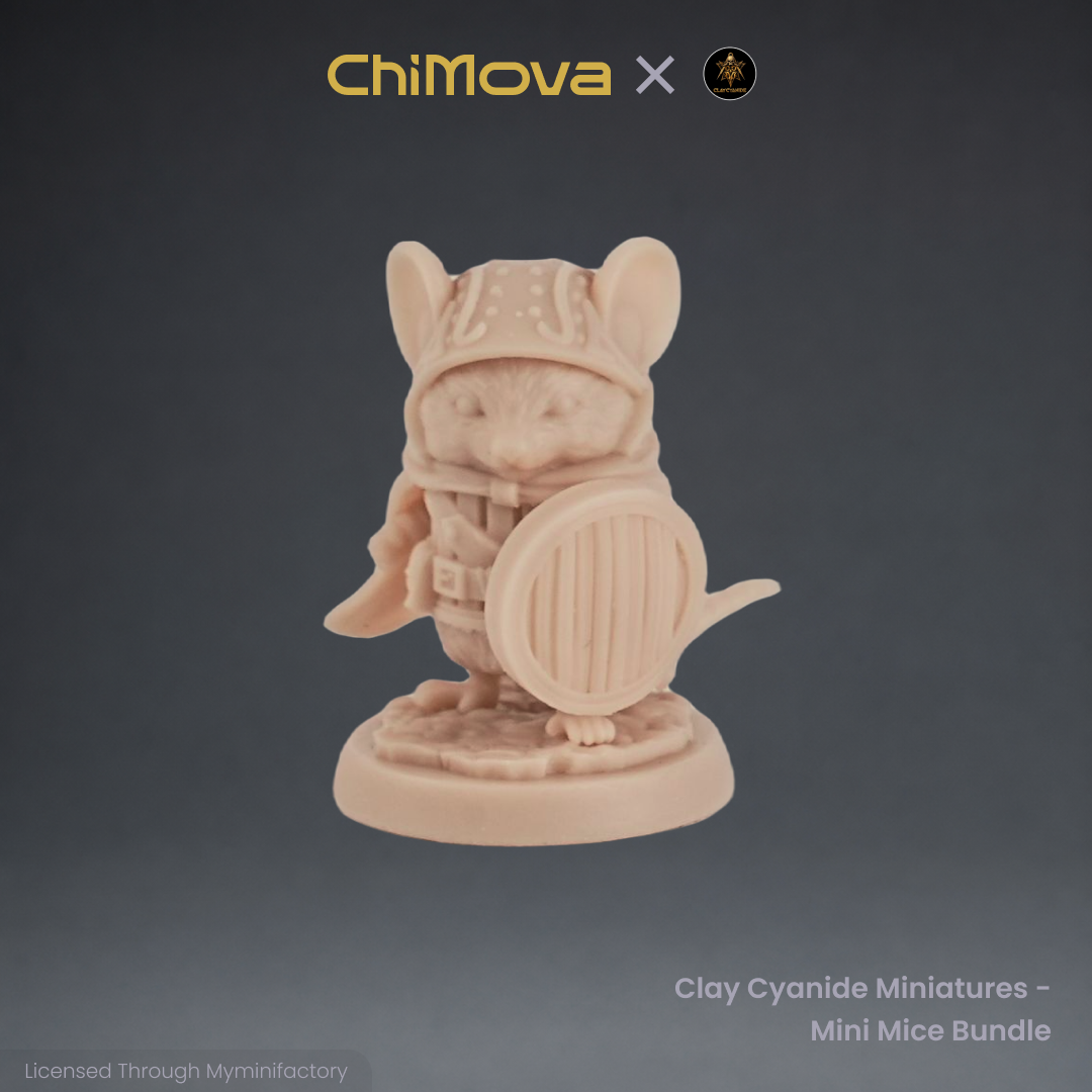 Clay Cyanide Miniatures: Mini Mice Bundle product image 5