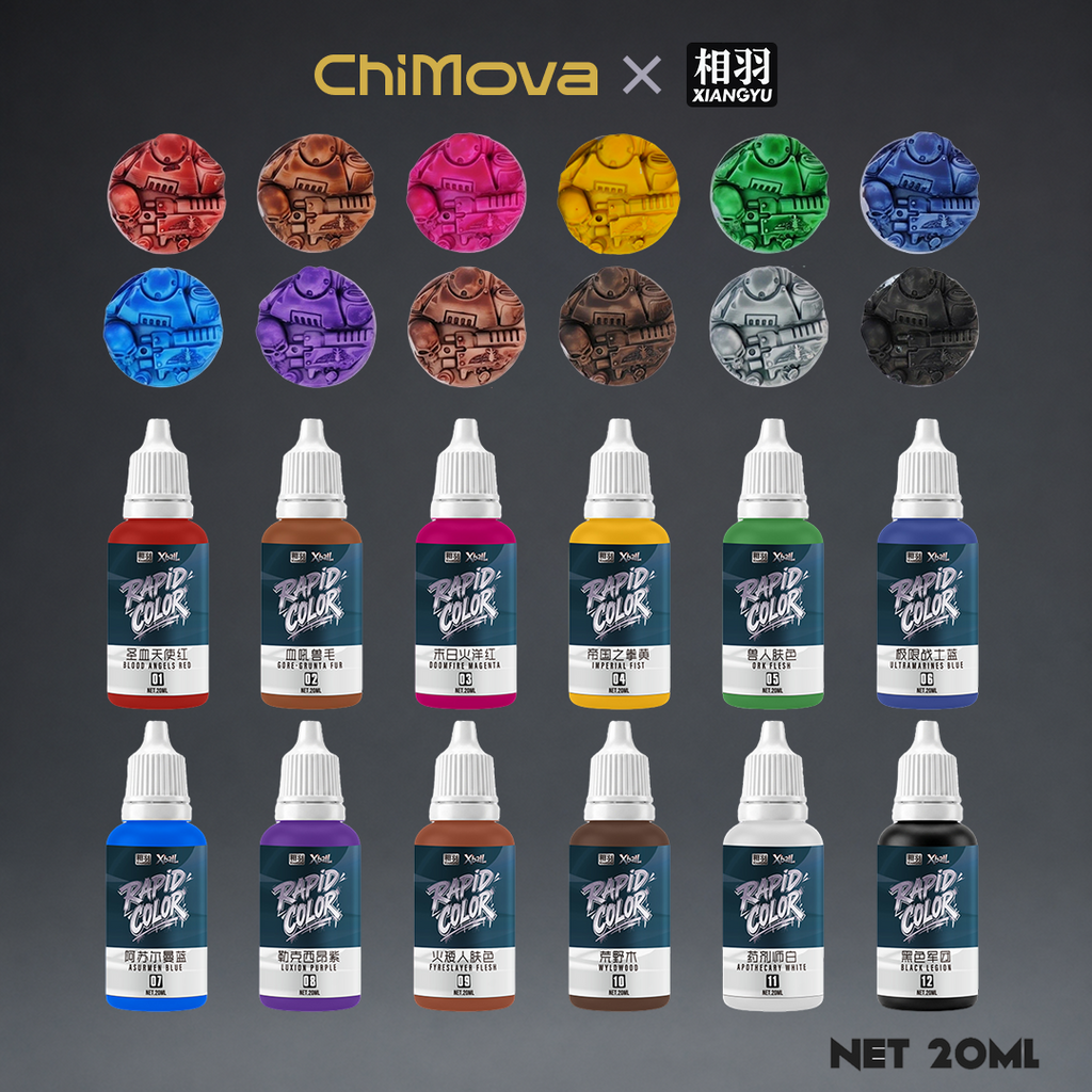 Water-Based Contrast Game Color Series for Miniatures, Gundam, Dioramas & Figure Painting