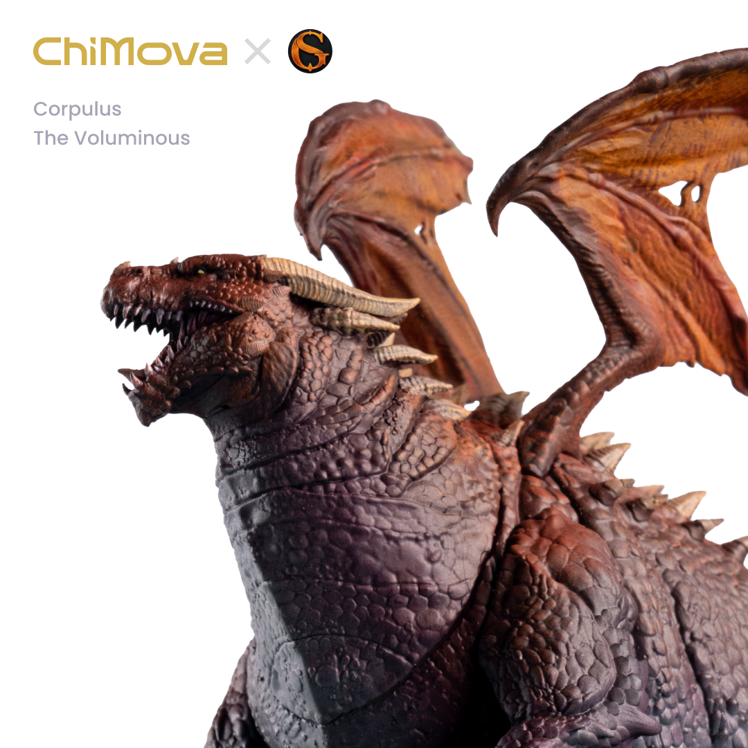 SolGood Creations Corpulus the Voluminous hand painted resin miniature for DND tabletop gaming and collectors, view 2