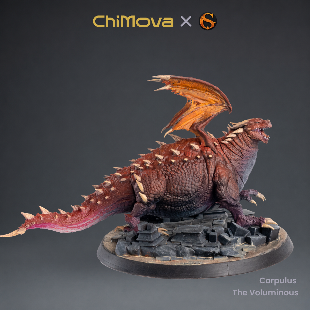 SolGood Creations: Corpulus the Voluminous - Hand Painted
