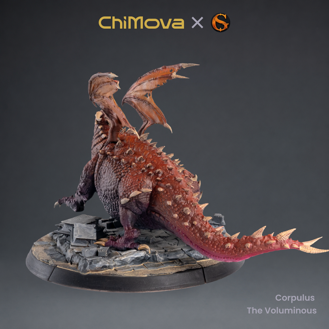 SolGood Creations: Corpulus the Voluminous - Hand Painted