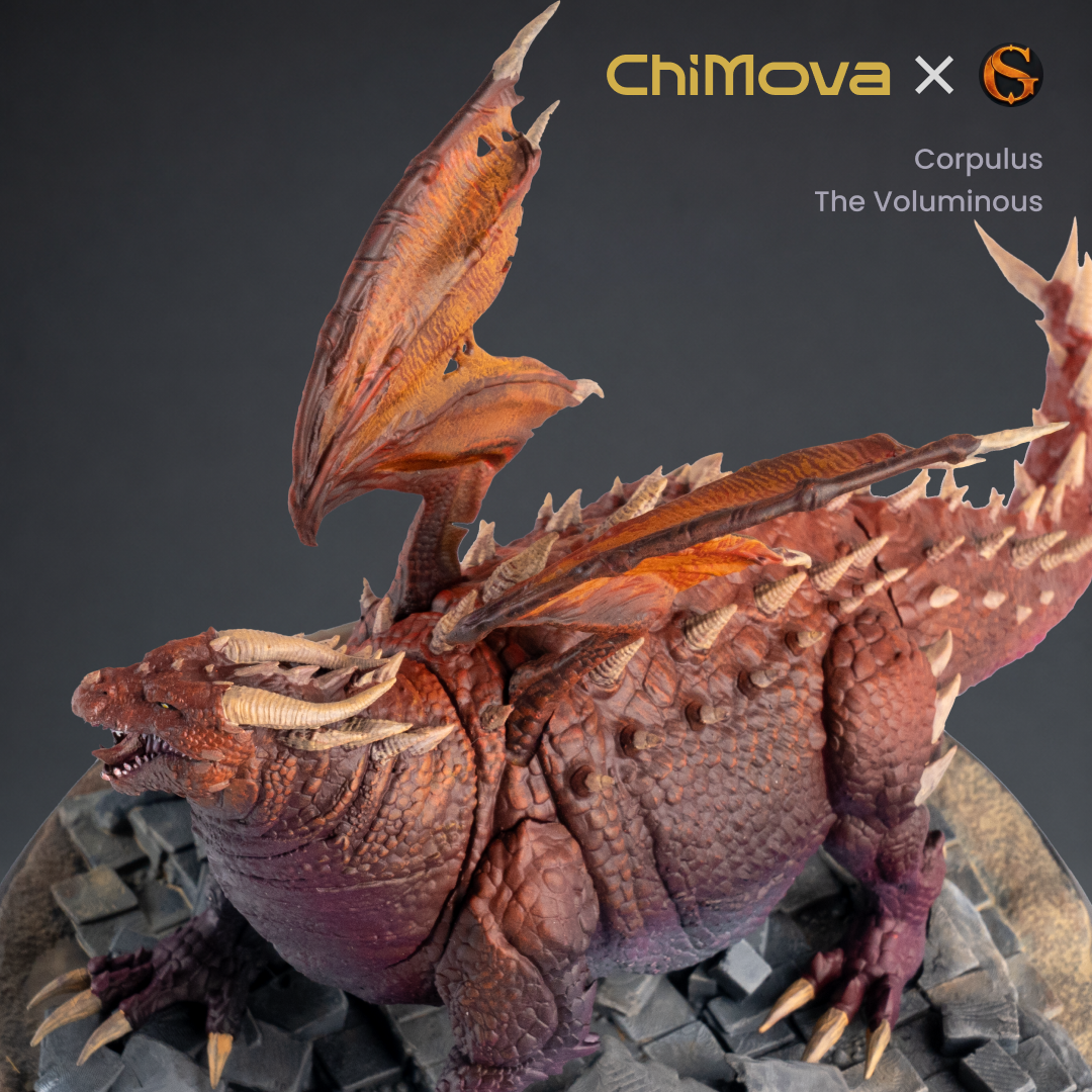 SolGood Creations: Corpulus the Voluminous - Hand Painted