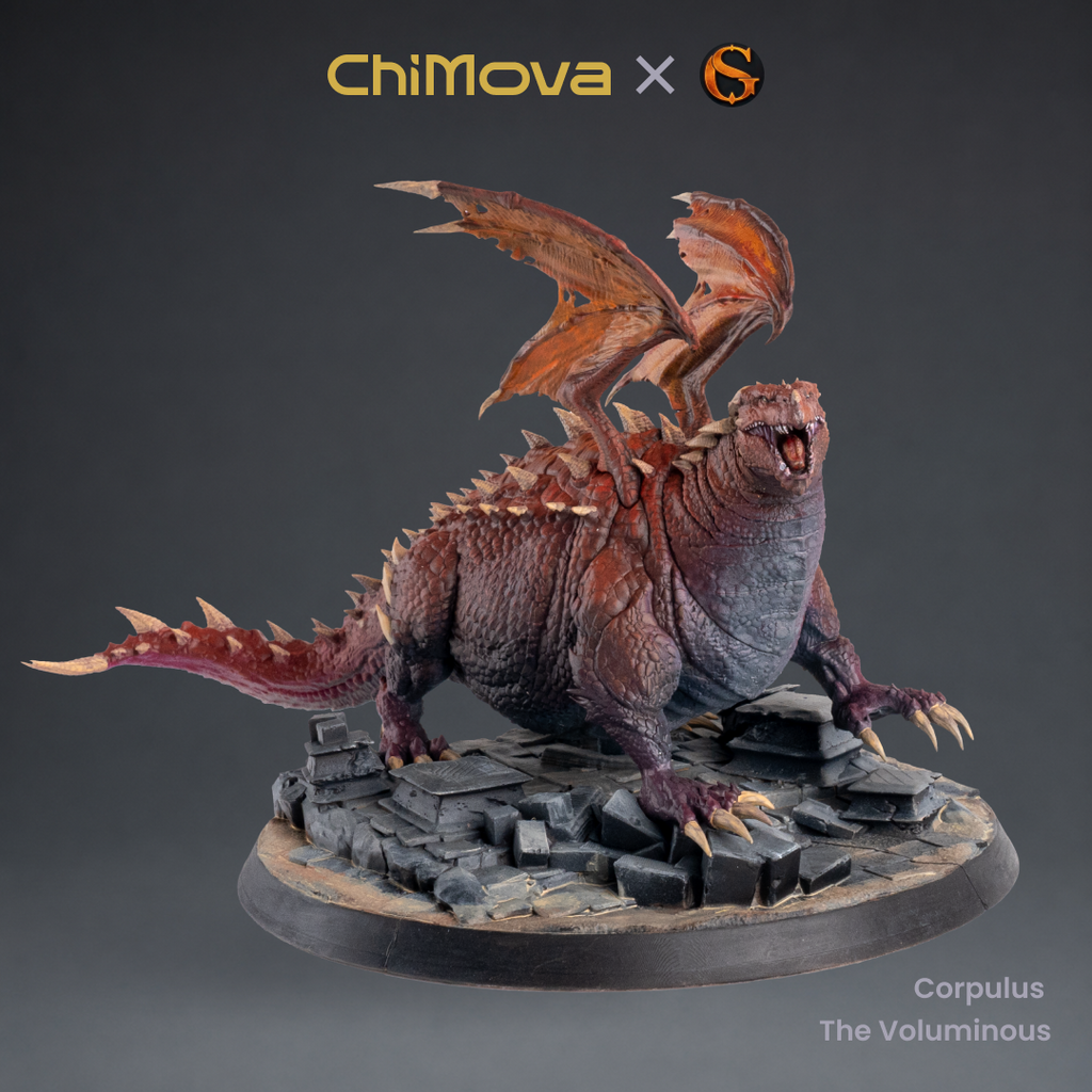 SolGood Creations: Corpulus the Voluminous - Hand Painted