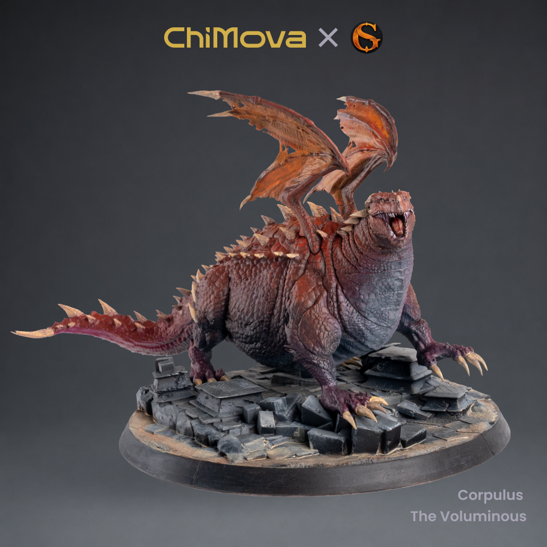 SolGood Creations: Corpulus the Voluminous - Hand Painted