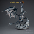SolGood Creations: Diabolicathus, the Dragon of Hell - Hand Painted