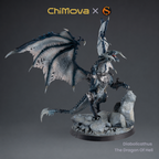 SolGood Creations: Diabolicathus, the Dragon of Hell - Hand Painted