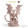 SolGood Creations Labarathrax the Slow Burn unpainted 75mm display model for DND tabletop gaming and collectors, view 1