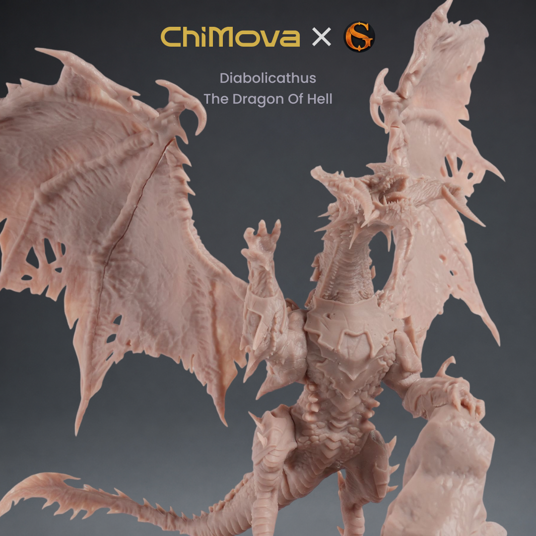 SolGood Creations: Diabolicathus, the Dragon of Hell