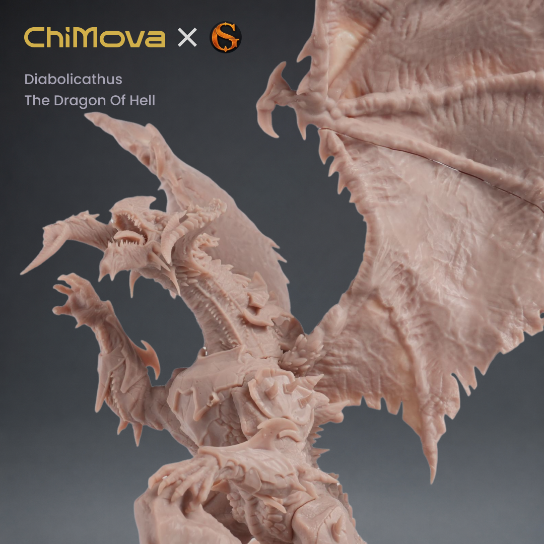 SolGood Creations: Diabolicathus, the Dragon of Hell
