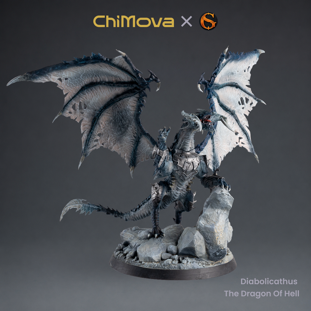 SolGood Creations: Diabolicathus, the Dragon of Hell