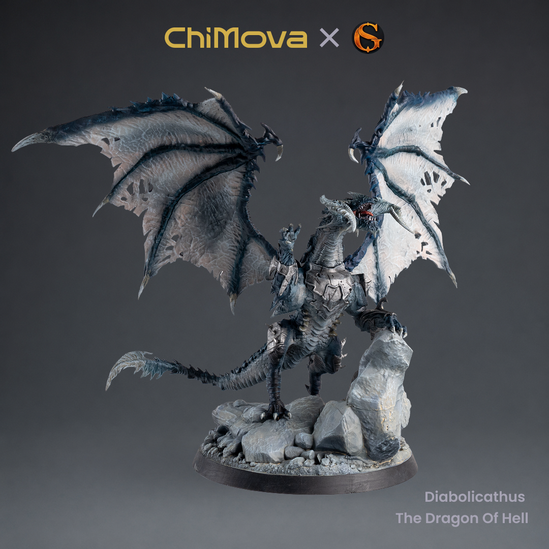 SolGood Creations: Diabolicathus, the Dragon of Hell