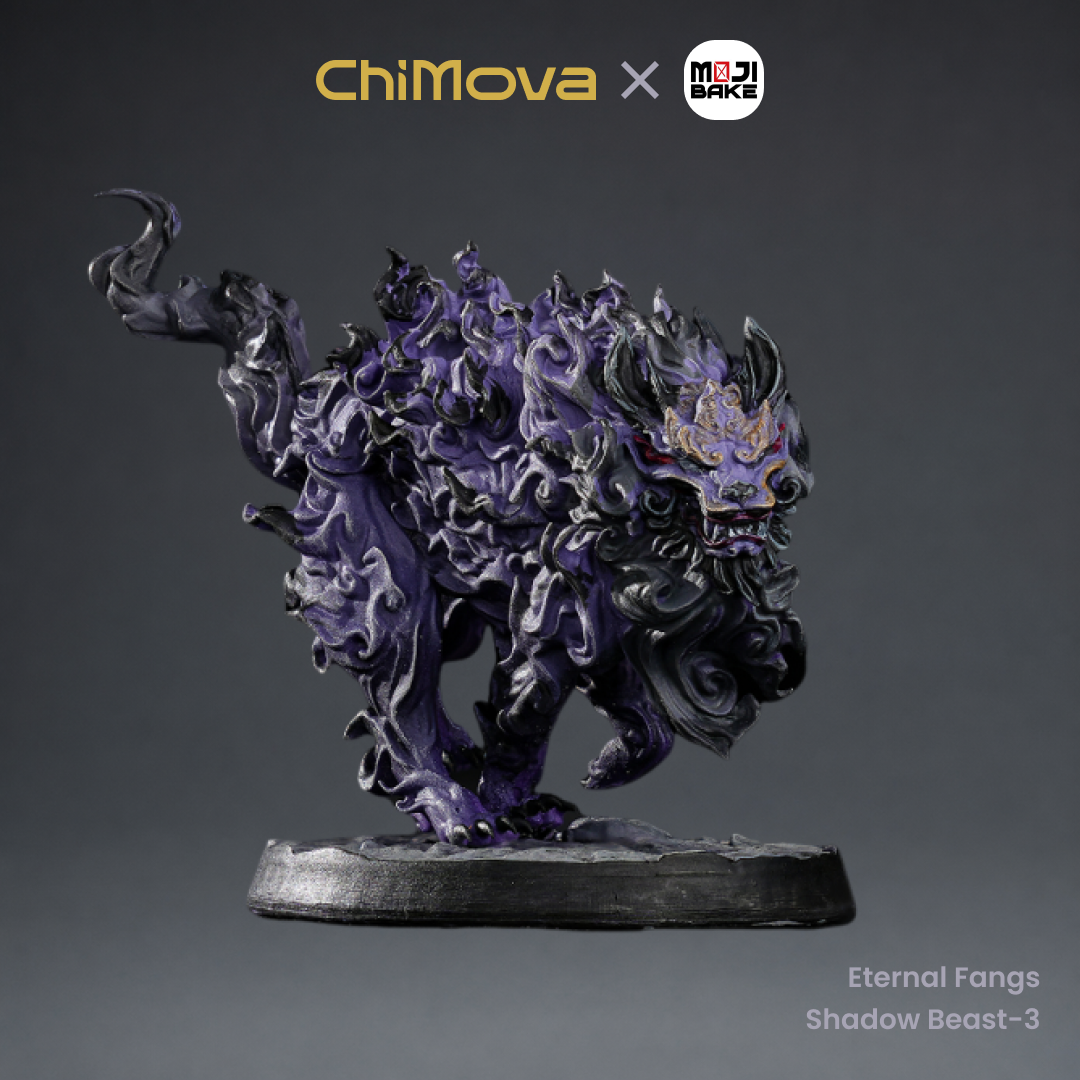 Mojibake Collectibles: Battle for Xiuyu: Eternal Fangs Shadow Beasts - Hand Painted
