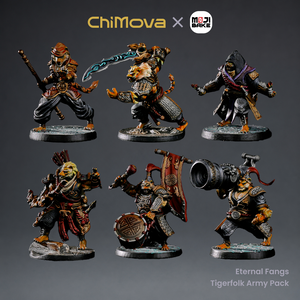 Mojibake Collectibles: Eternal Fangs: Tigerfolk Army Pack