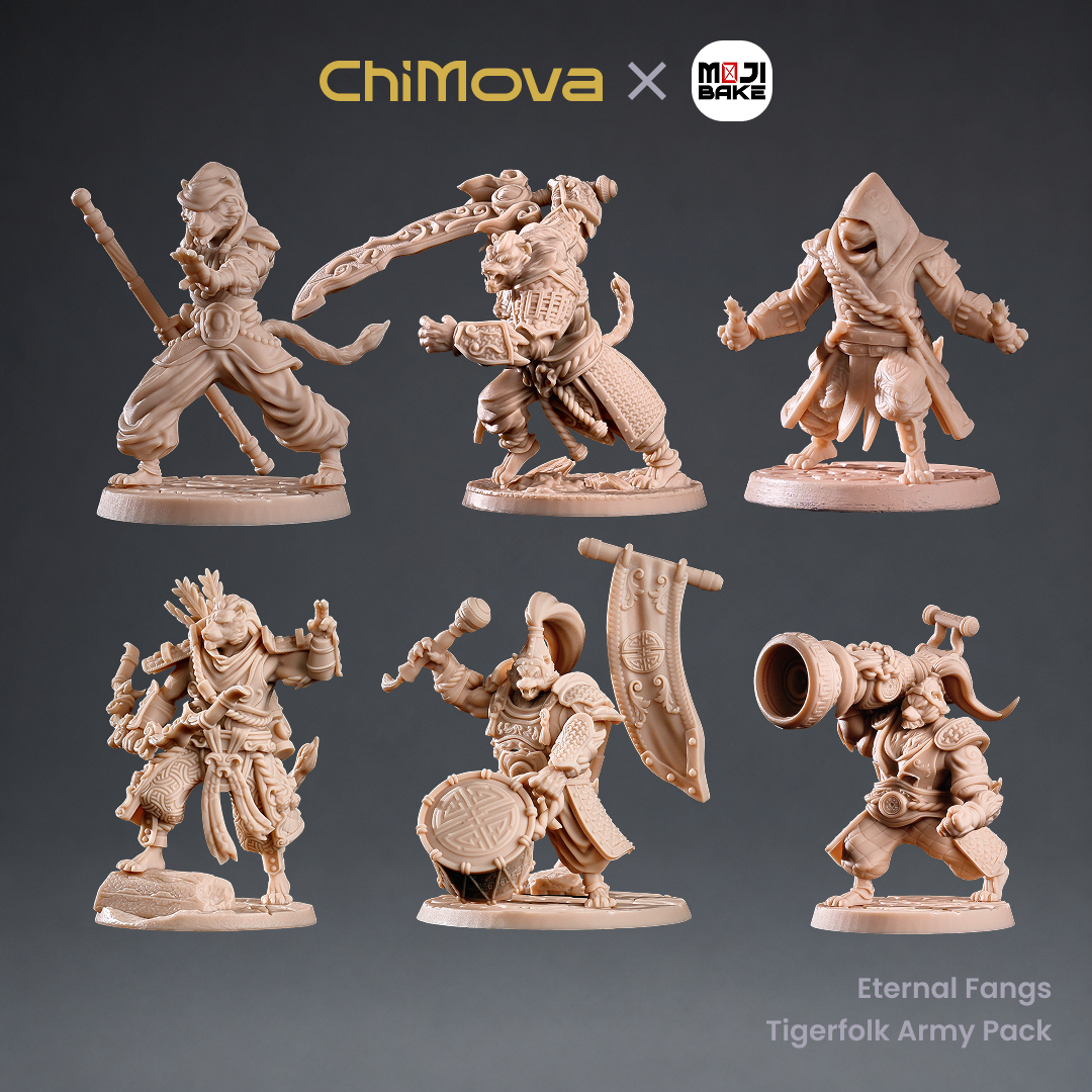 Mojibake Collectibles: Eternal Fangs: Tigerfolk Army Pack