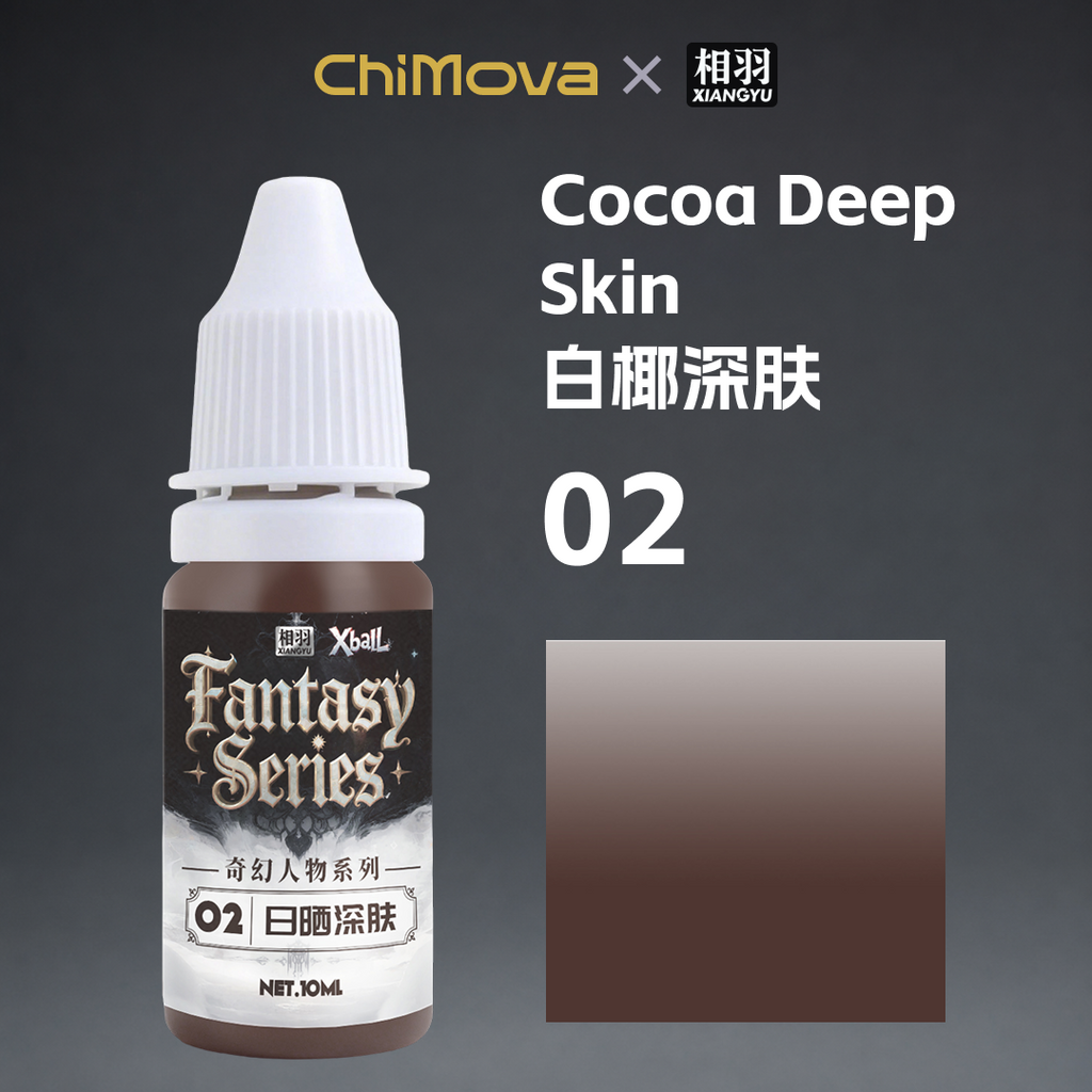 Water-Based Fantasy Skin Tone Paint Series for Miniatures, Gundam, Dioramas & Figure Painting