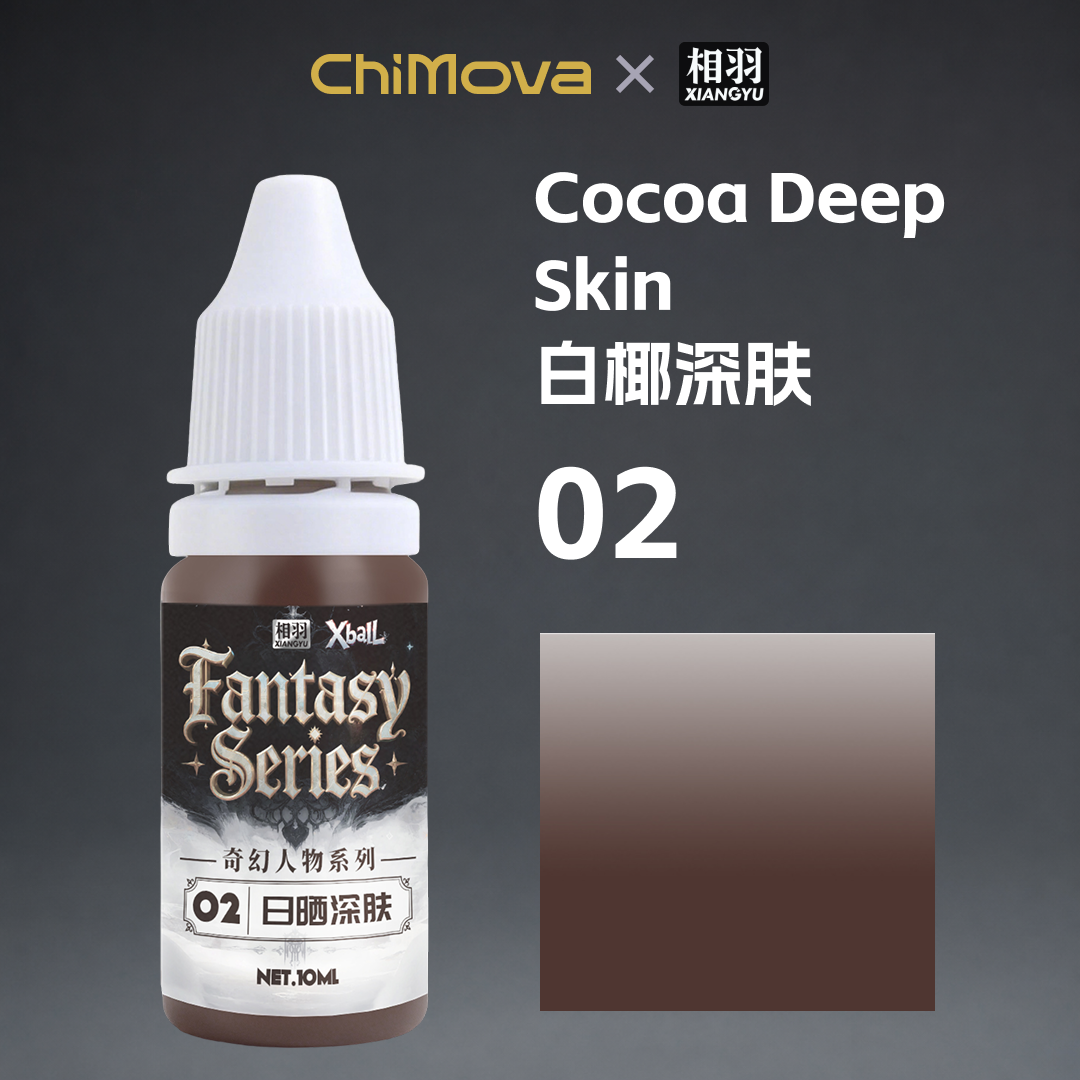 Water-Based Fantasy Skin Tone Paint Series for Miniatures, Gundam, Dioramas & Figure Painting