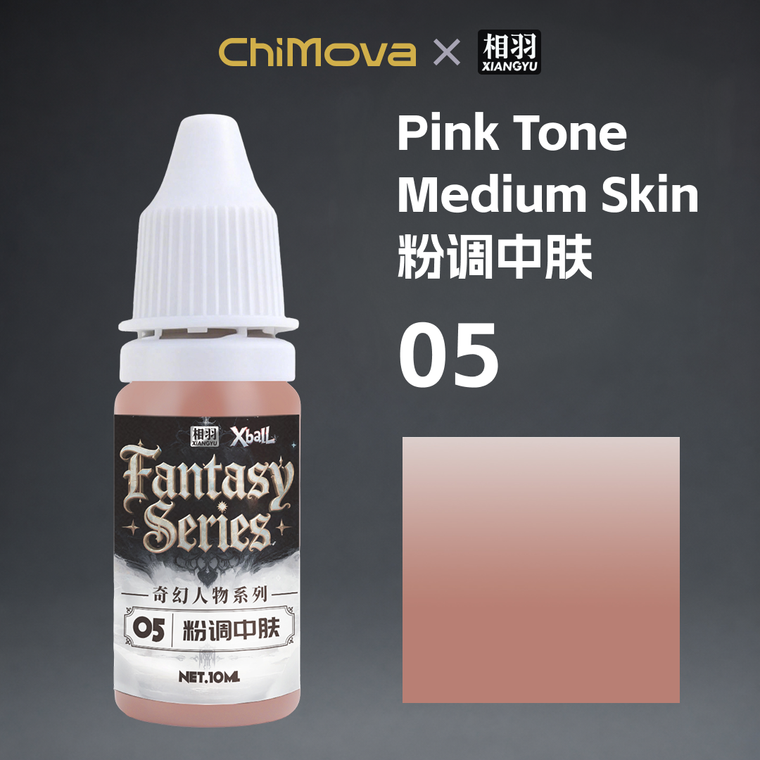 Water-Based Fantasy Skin Tone Paint Series for Miniatures, Gundam, Dioramas & Figure Painting