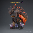 Invoke Studio: Blaze Dragon - Hand Painted
