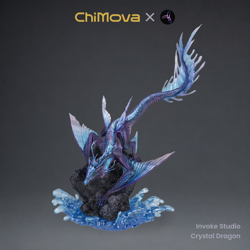 Invoke Studio: Crystal Dragon - Hand Painted