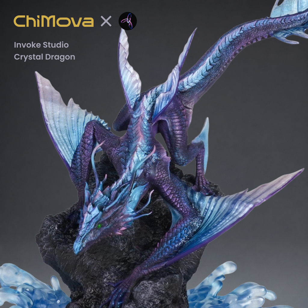 Invoke Studio: Crystal Dragon - Hand Painted