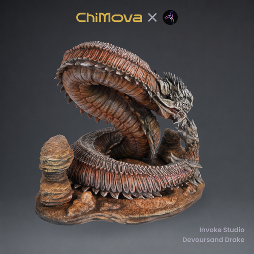 Invoke Studio: Devoursand Drake - Hand Painted