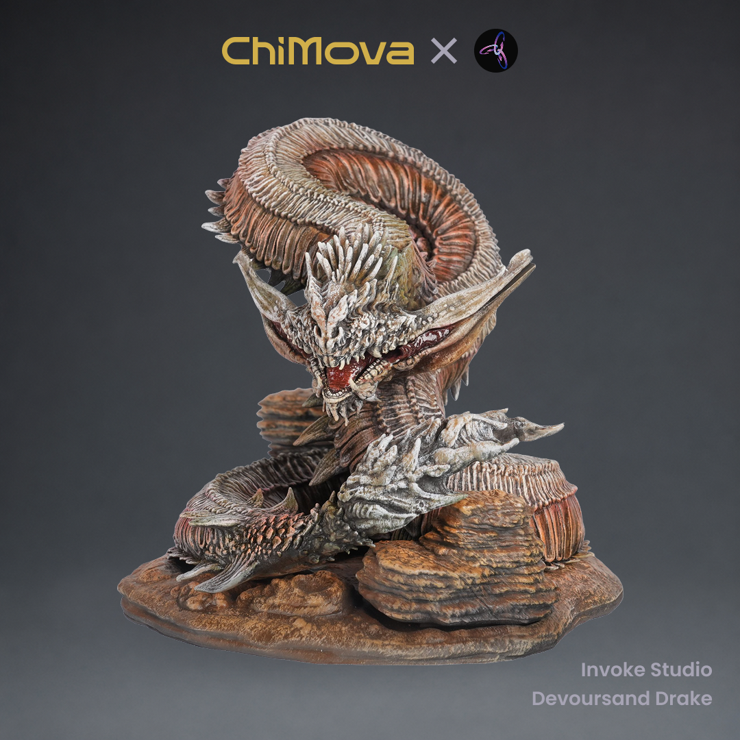 Invoke Studio: Devoursand Drake - Hand Painted