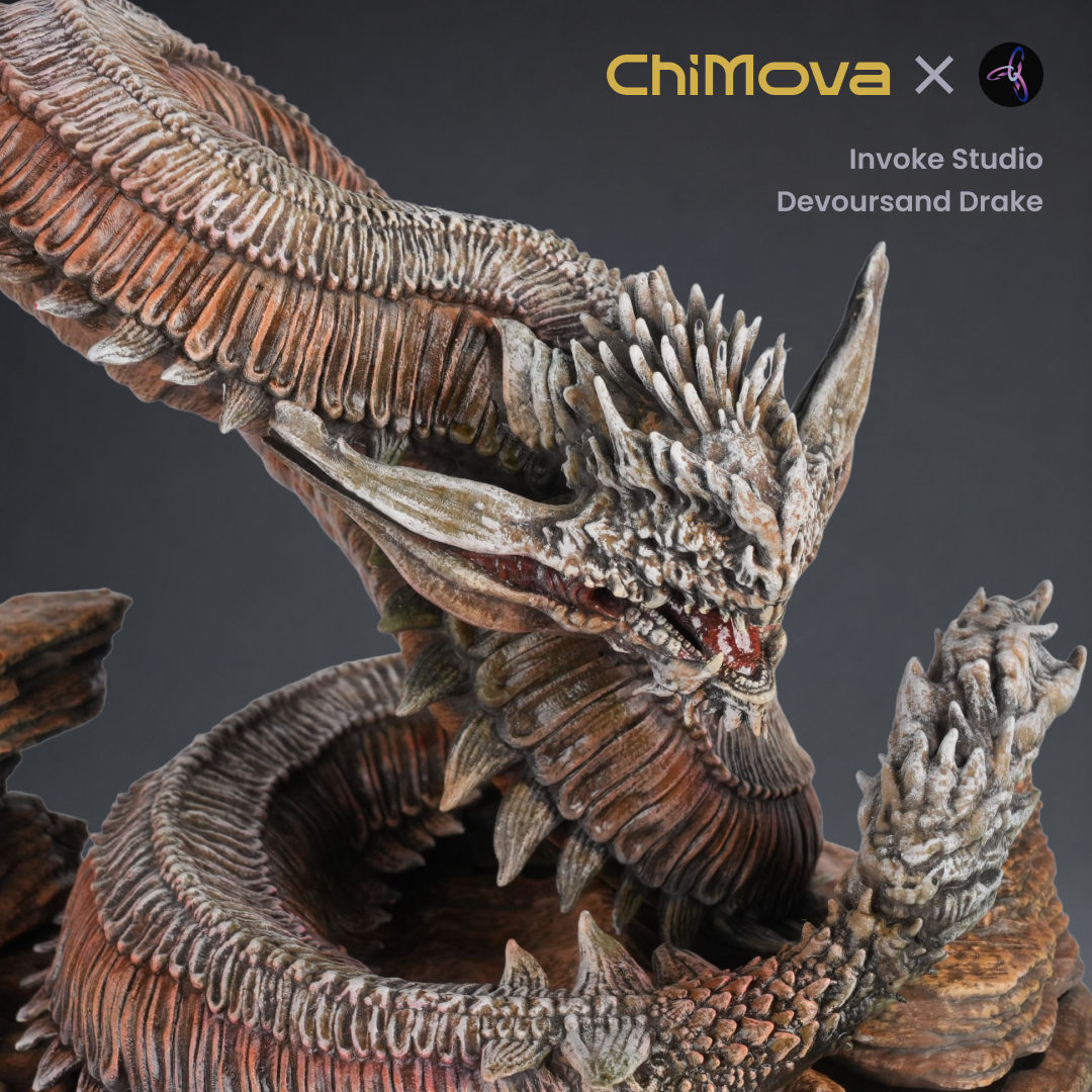 Invoke Studio: Devoursand Drake - Hand Painted