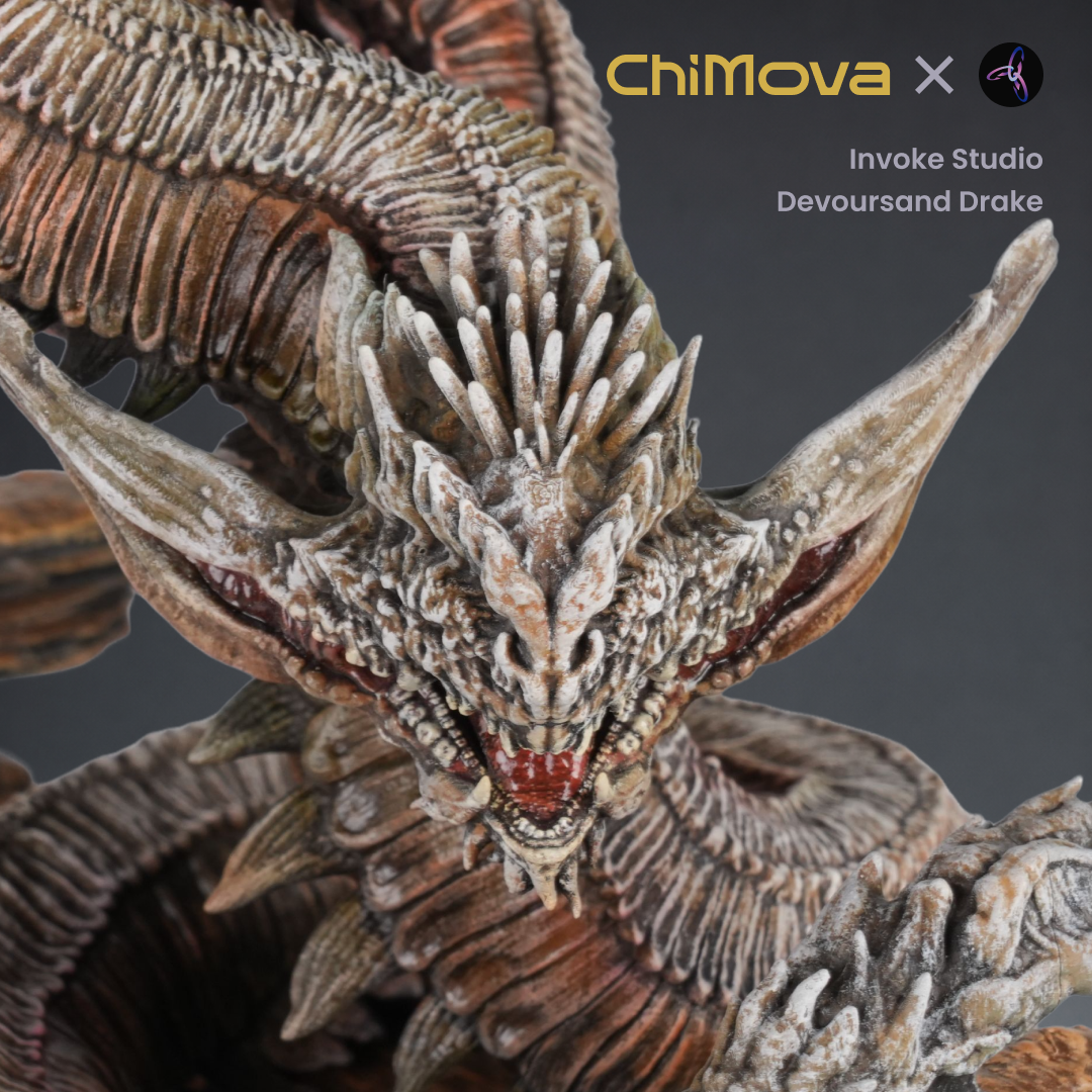 Invoke Studio: Devoursand Drake - Hand Painted
