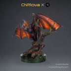 Invoke Studio: Screechfang Wyvern - Hand Painted