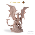 SolGood Creations: Labarathrax the Slow Burn - Unpainted 100mm Monster Model for DND & TRPG