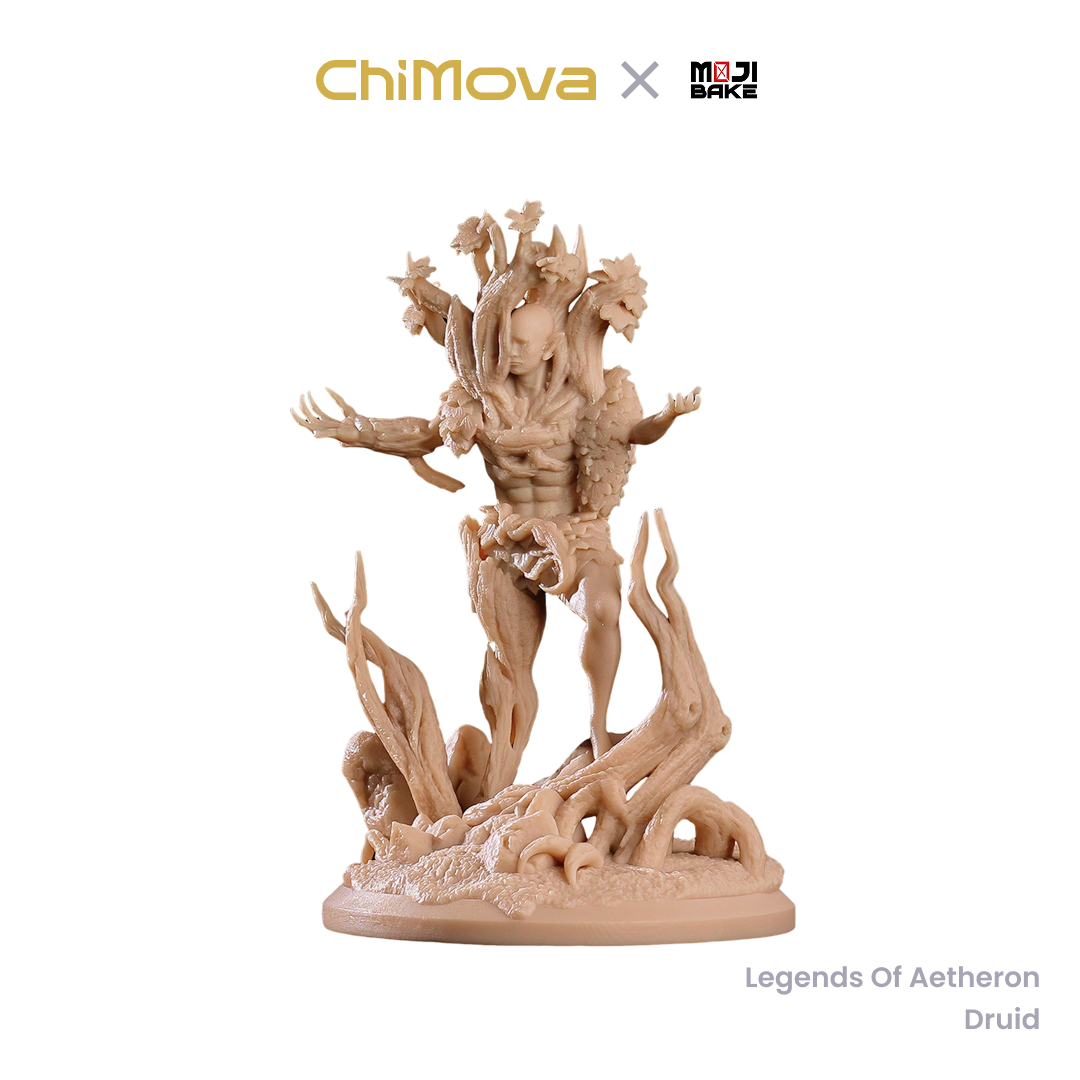 Mojibake Collectibles Legends of Aetheron: Galadren, Marchwarden Queen hand painted 75mm display model for DND tabletop gaming and collectors, view 7