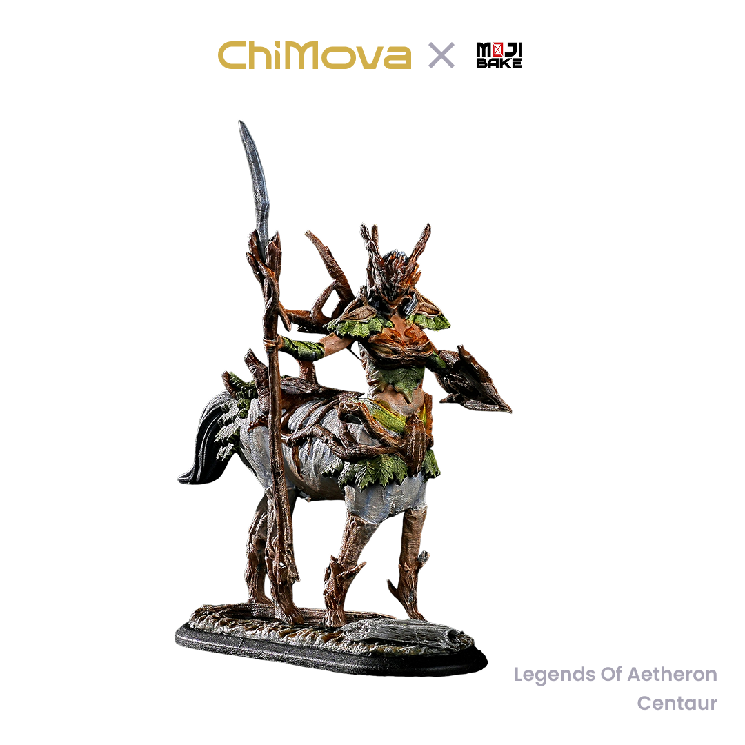 Mojibake Collectibles Legends of Aetheron: Sylvan Elf Army Pack hand painted 32mm resin miniature set for DND tabletop gaming and collectors, view 5