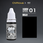 NMM Gold & Silver Series Water-Based Paints for Miniatures, Gundam, Dioramas & Figure Painting