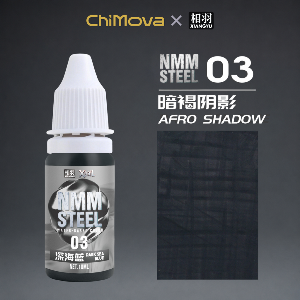 NMM Gold & Silver Series Water-Based Paints for Miniatures, Gundam, Dioramas & Figure Painting