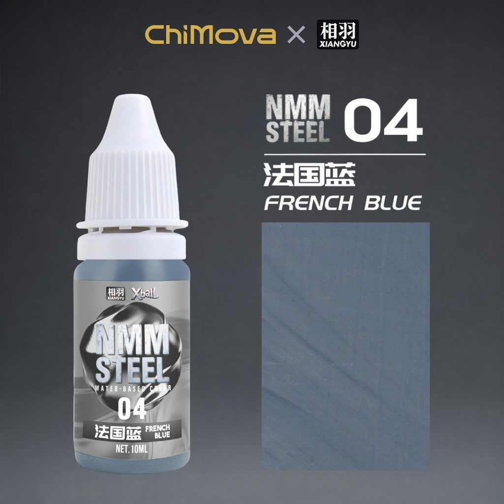 NMM Gold & Silver Series Water-Based Paints for Miniatures, Gundam, Dioramas & Figure Painting