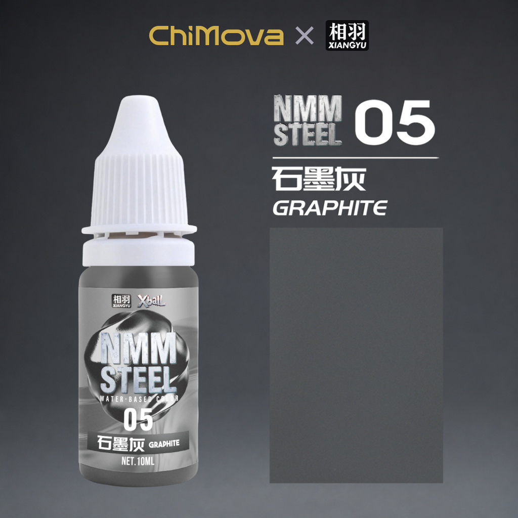 NMM Gold & Silver Series Water-Based Paints for Miniatures, Gundam, Dioramas & Figure Painting