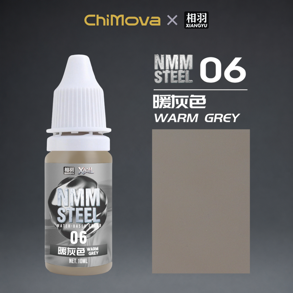 NMM Gold & Silver Series Water-Based Paints for Miniatures, Gundam, Dioramas & Figure Painting