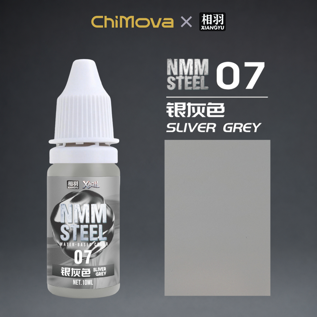 NMM Gold & Silver Series Water-Based Paints for Miniatures, Gundam, Dioramas & Figure Painting