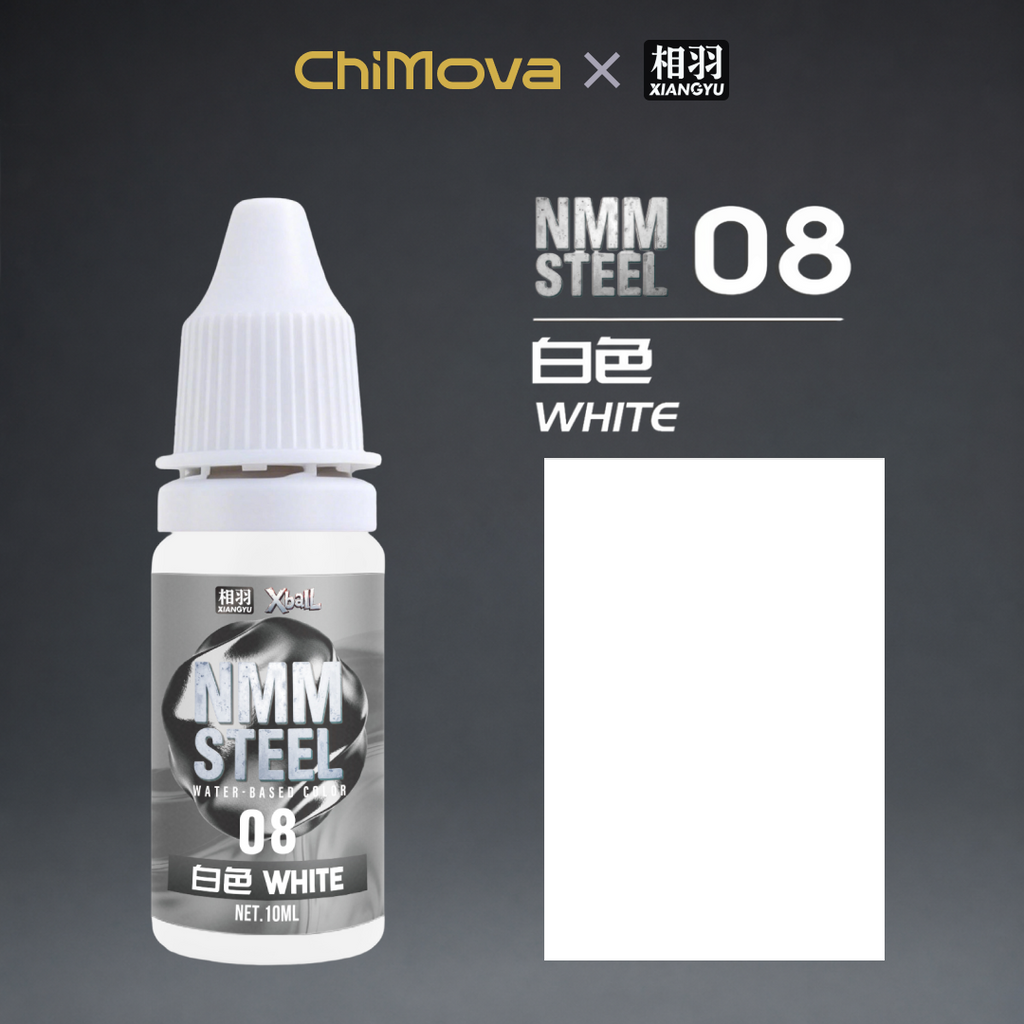 NMM Gold & Silver Series Water-Based Paints for Miniatures, Gundam, Dioramas & Figure Painting