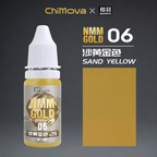 NMM Gold & Silver Series Water-Based Paints for Miniatures, Gundam, Dioramas & Figure Painting