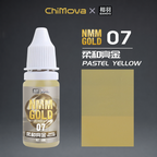 NMM Gold & Silver Series Water-Based Paints for Miniatures, Gundam, Dioramas & Figure Painting