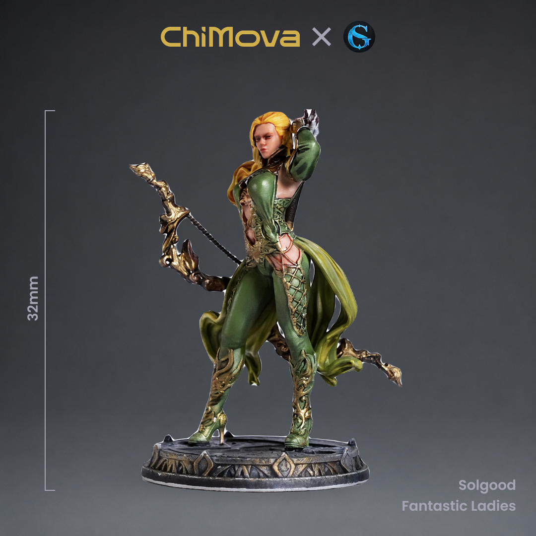 SolGood Creations: Fantastic Ladies DND Pack - Hand Painted