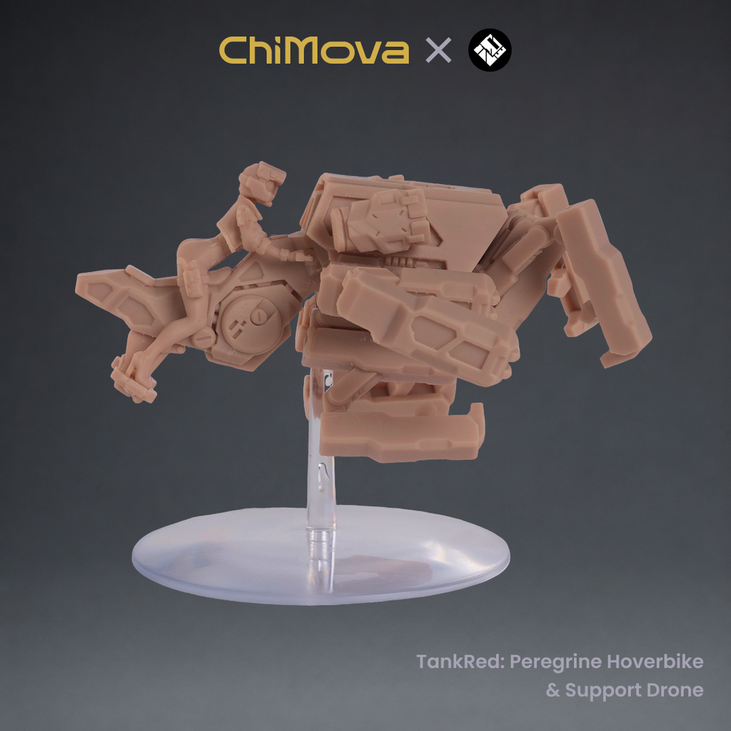 TankRed: Peregrine Hoverbike & Support Drone