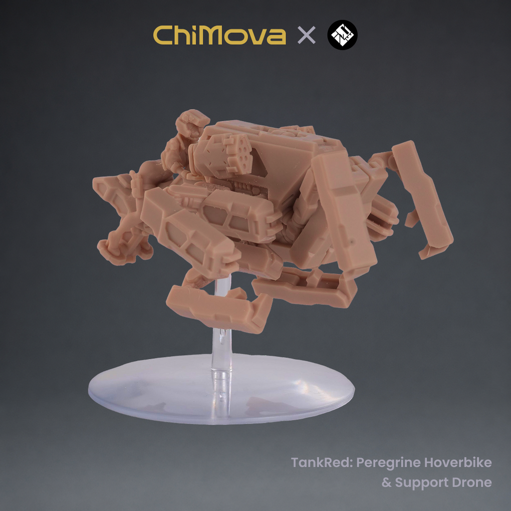 TankRed: Peregrine Hoverbike & Support Drone