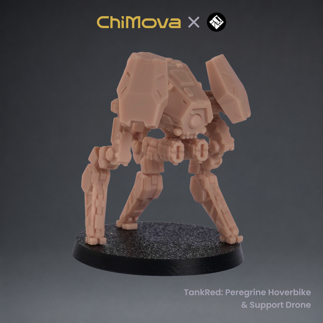 TankRed: Peregrine Hoverbike & Support Drone