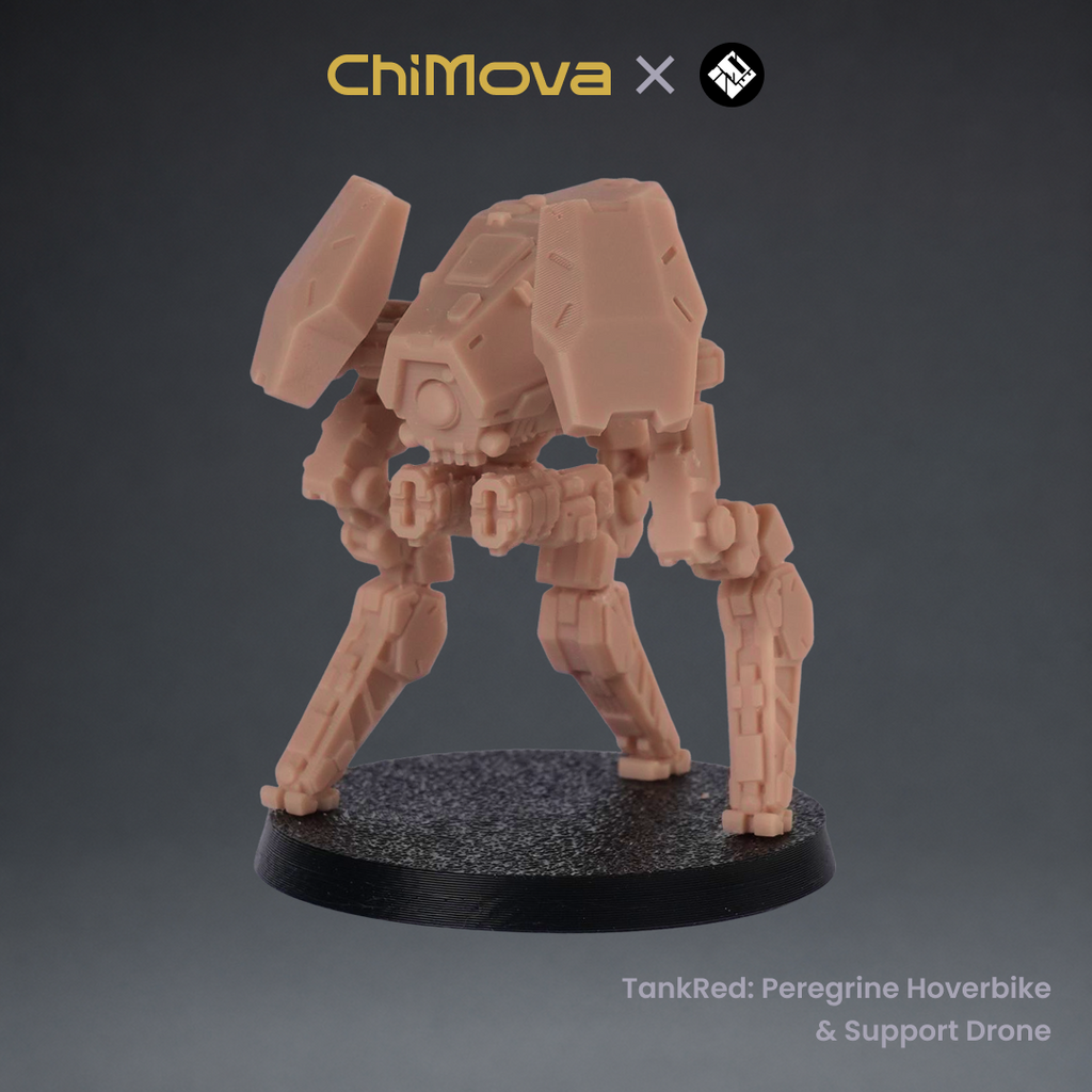 TankRed: Peregrine Hoverbike & Support Drone