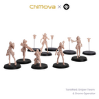TankRed: Sniper Team & Drone Operator - Unpainted Resin Miniature Set for DND & TRPG product image 6